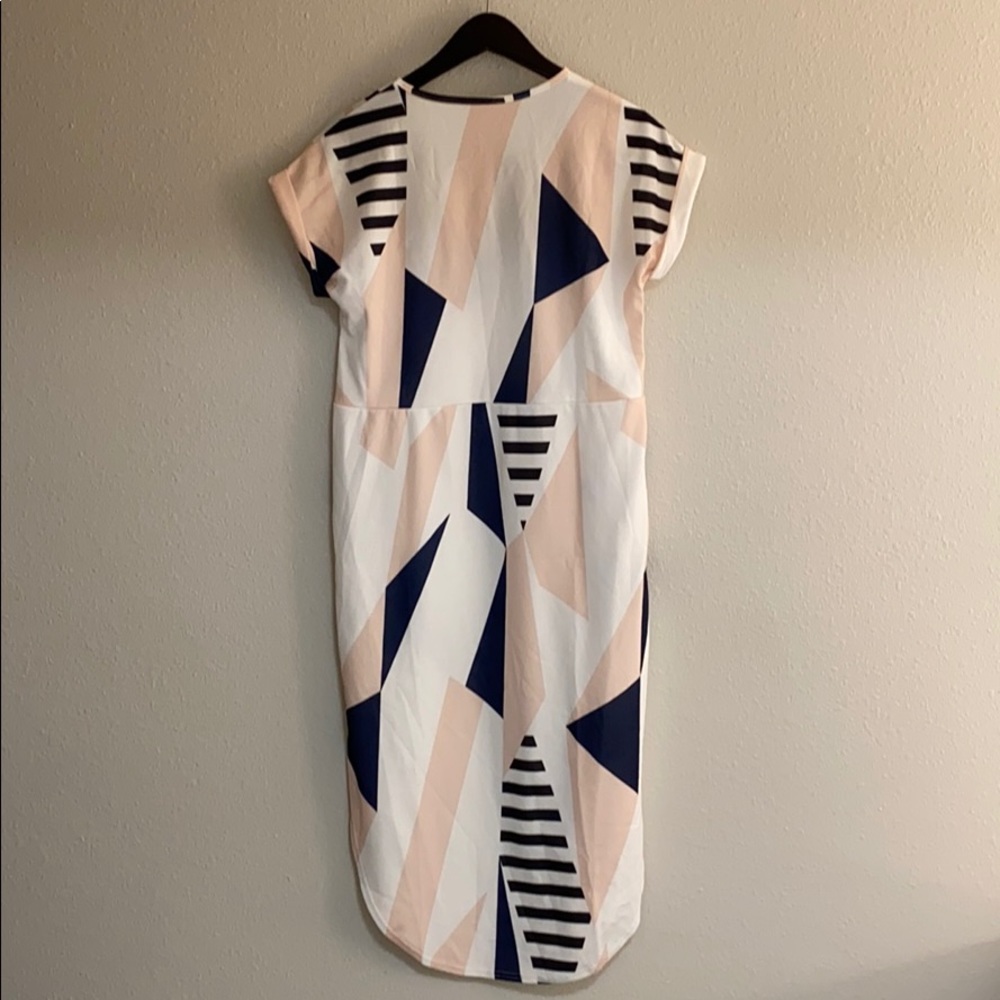 Cute Color Block Dress - Picture 6 of 8